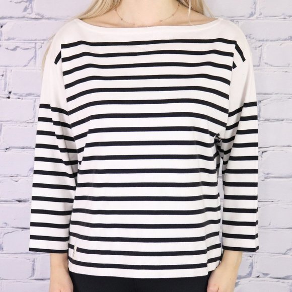 NWT Polo Ralph Lauren cotton striped sweater b110 - Picture 1 of 8